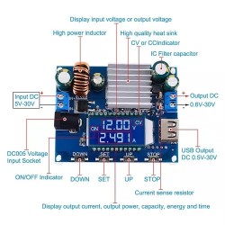 SK35L dc-dc fel/le Konverter lcd kijelzővel