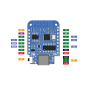 ESP8266 WeMos D1 mini V4.0 +I2C csatlakozó