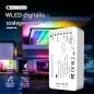 WiFi-s WLED digitális LED szalagvezérlő (DC5-24V, RGB/RGBW szalagokhoz, akár 800 LED-hez, DIY támogatással)