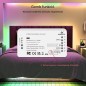 WiFi-s WLED digitális LED szalagvezérlő (DC5-24V, RGB/RGBW szalagokhoz, akár 800 LED-hez, DIY támogatással)